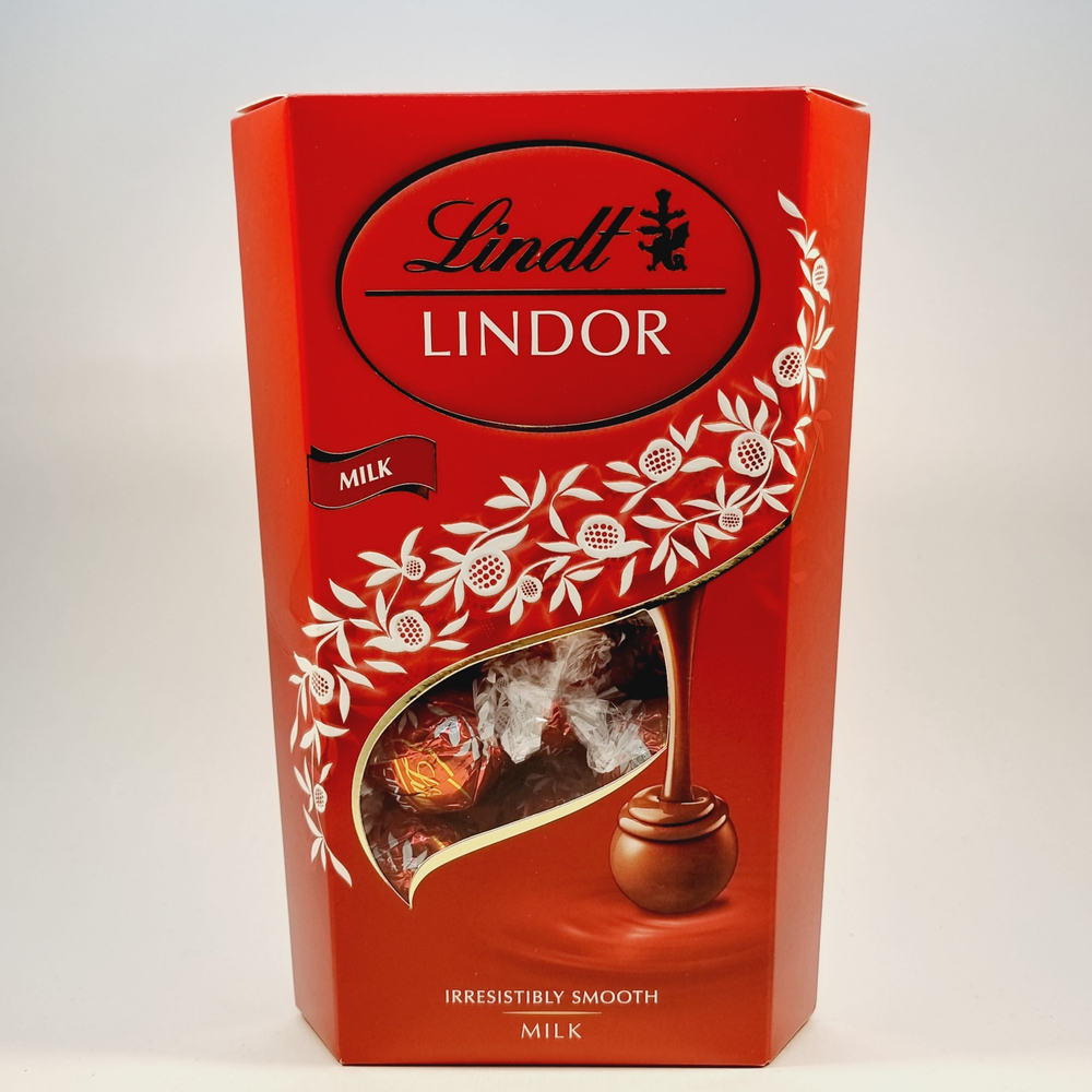 Конфеты Lindt Lindor молочный шоколад 337 г (Из Финляндии)