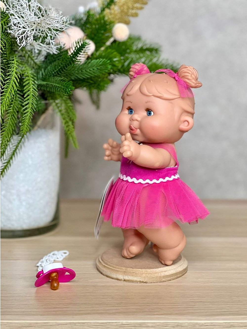 Кукла пупс для девочки 26см Пепоте с закрывающими глазками (N814K)