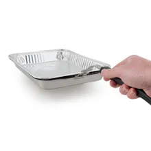 Противень для запекания/копчения, 33.5x25.5х3.5 см, нержавеющая сталь, Broil King