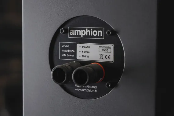Amphion Two18 Black