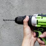 Аккумуляторная ударная дрель шуруповерт Greenworks GD24DD60, 3704107,24v, без АКБ и ЗУ