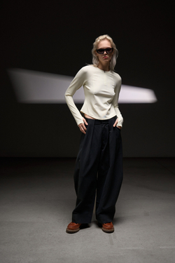 Лонгслив Blue Monte Crew Neck Training Longsleeve "Water White" Women’s