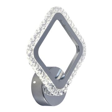 Светодиодный накладной светильник 16W 3000К-6000К 8029/1W CHR NS хром Profit Light