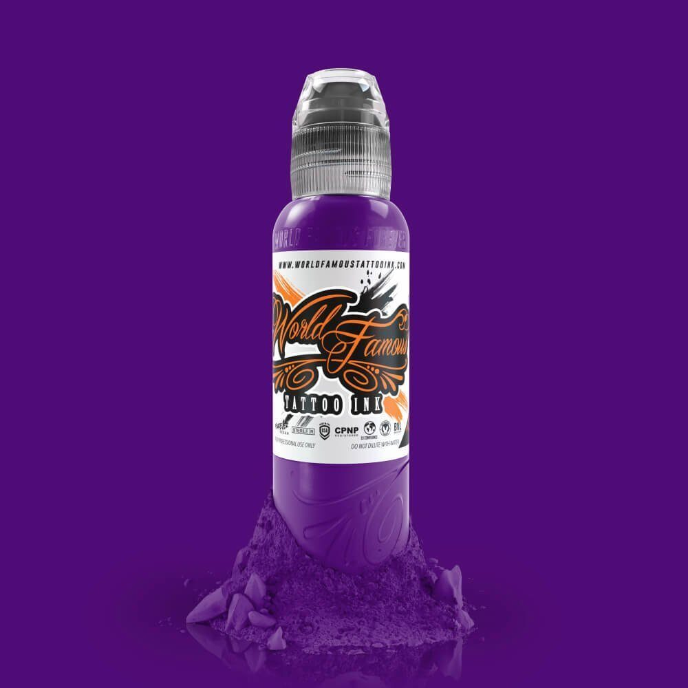 Purple (Jay Freestyle Watercolor set) World Famous Tattoo Ink