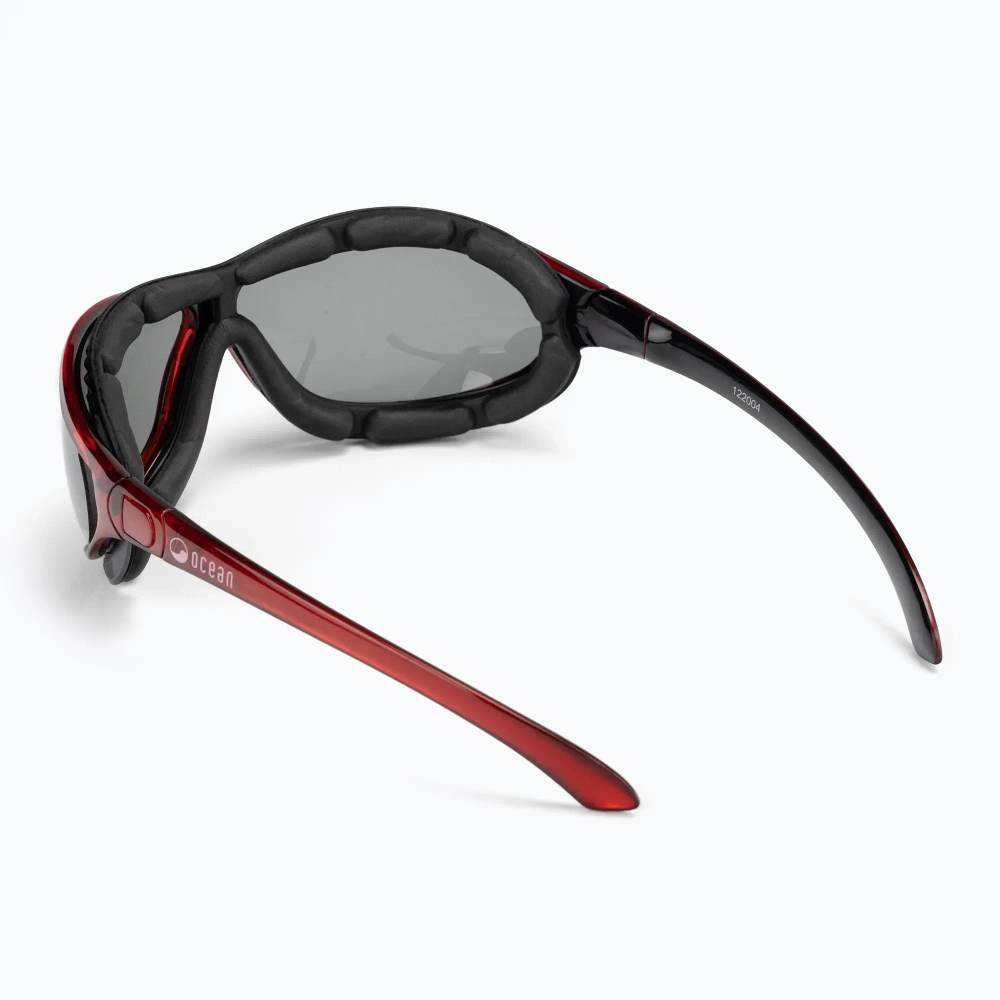 Спортивные очки OCEAN Tierra de fuego Transparent Red / Grey Polarized lenses