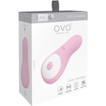 Клиторальный стимулятор для женщин OVO Body Massager, перезаряжаемый (3 режима) (Цвет: розовый)