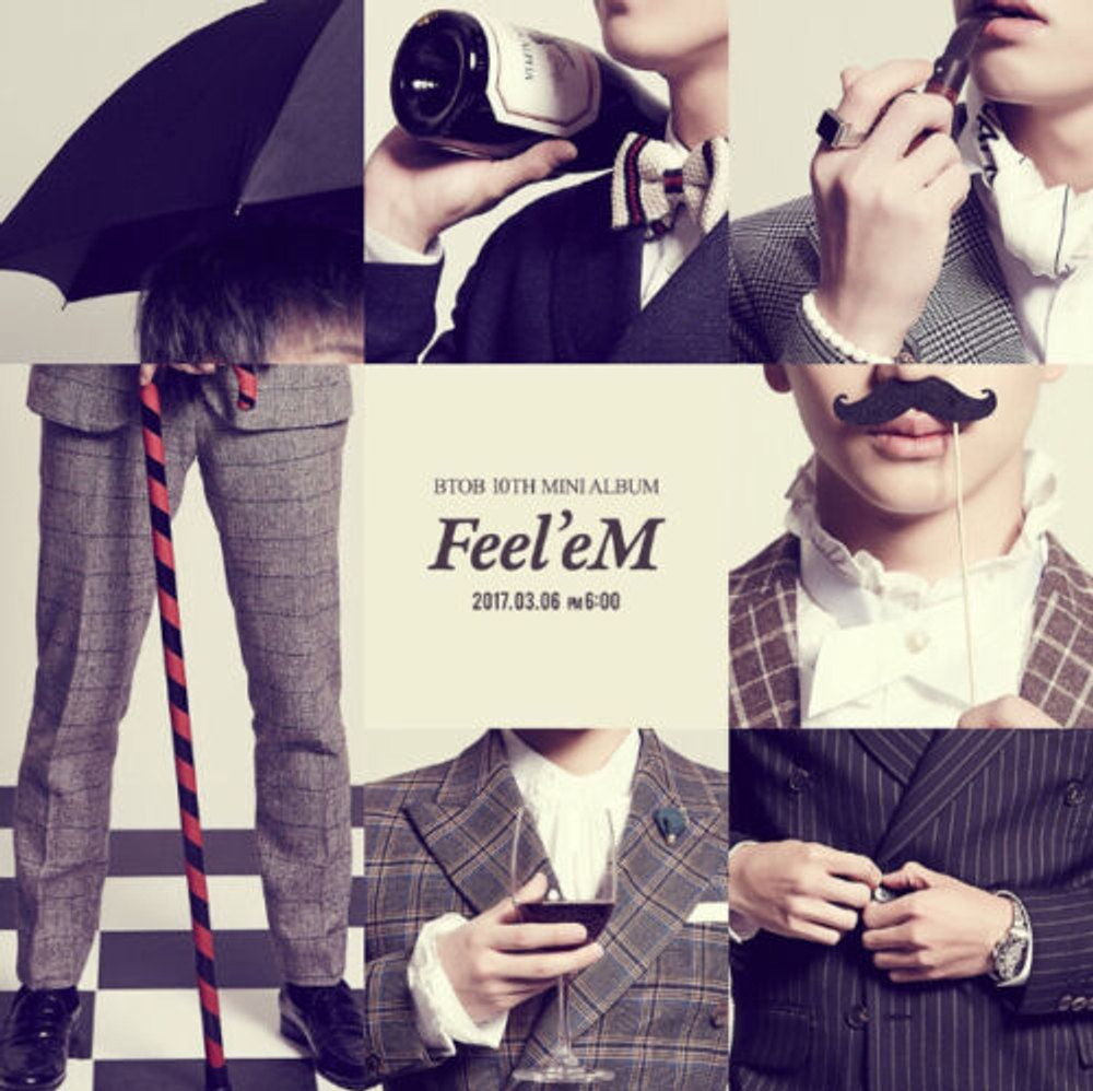 Альбом BTOB - FEEL EM 10th Mini Album