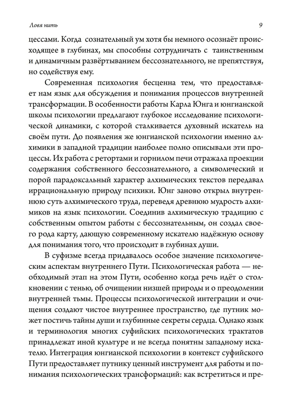 Ловя нить: суфизм, работа со сновидениями и юнгианская психология