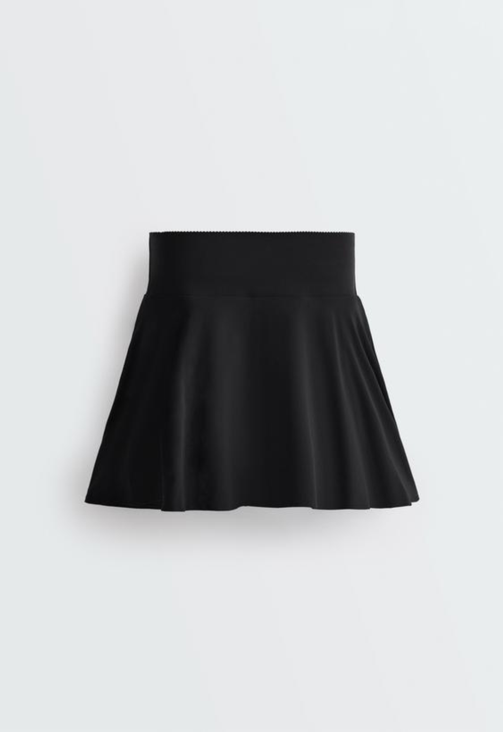 Oysho Компрессионная юбка Compressive, черный