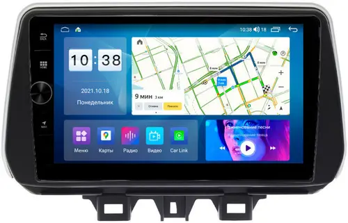 Магнитола для Hyundai Tucson 2018-2021 - Parafar PF547LHDAV на Android 12, Быстрая, CarPlay, 4G SIM-слот