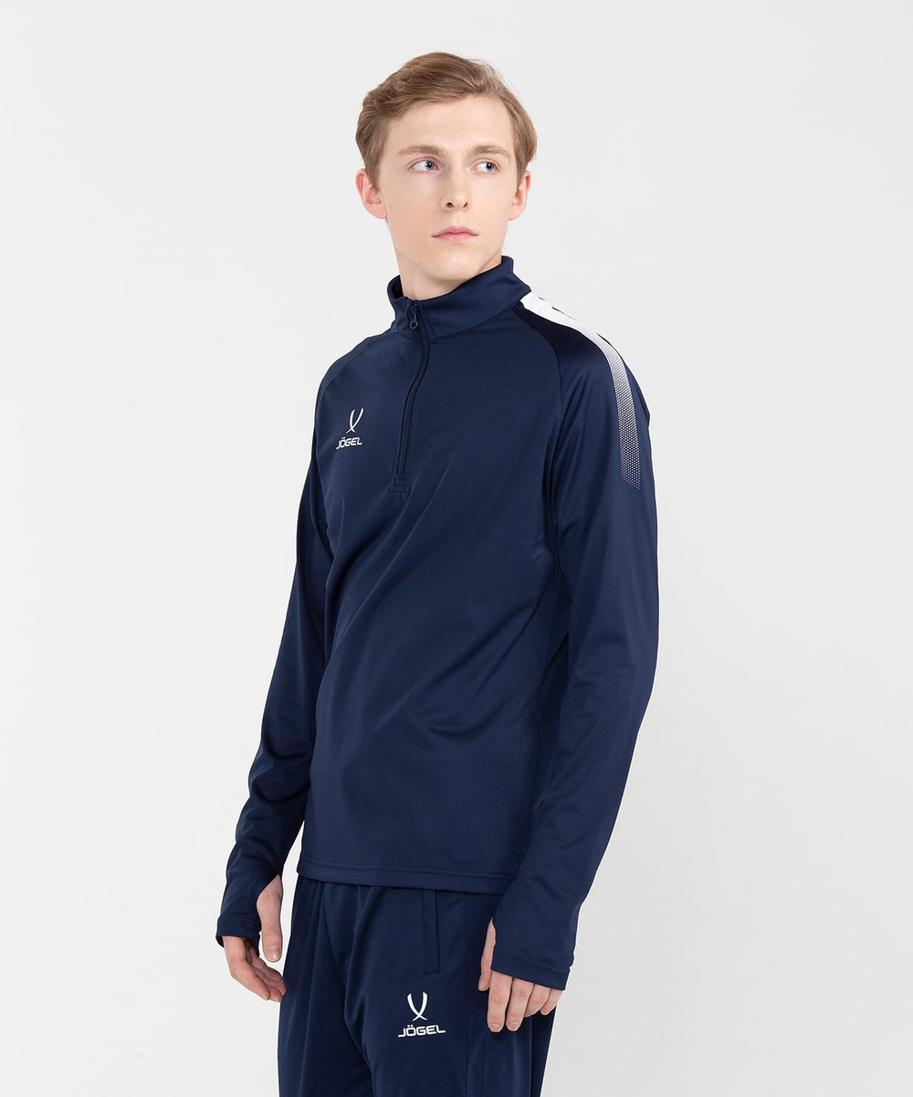 Джемпер тренировочный CAMP Training Top 1/4 Zip, темно-синий - изображение 19