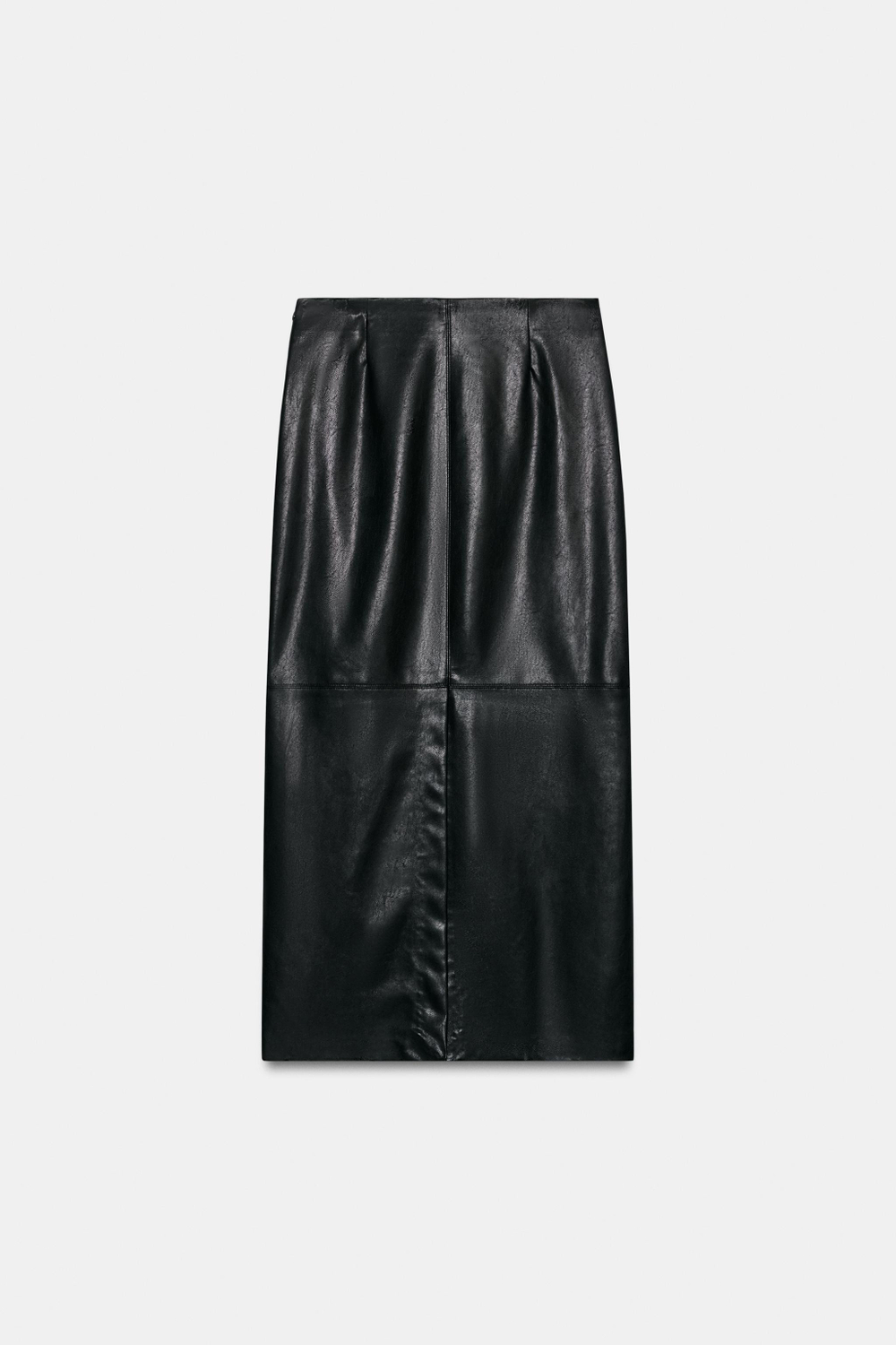 ДЛИННАЯ ЮБКА ИЗ ИСКУССТВЕННОЙ КОЖИ — ZARA