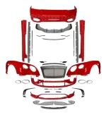 Обвес рестайлинг для Bentley Continental GT Supersport 2015-2017 Бентли Континенталь
