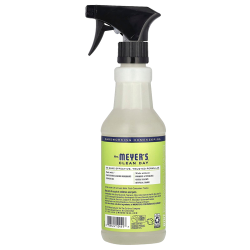Mrs. Meyers Clean Day, универсальное повседневное чистящее средство, с ароматом лимонной вербены, 473 мл (16 жидк. унций)