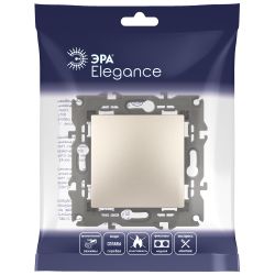 Переключатель перекрестный ЭРА Elegance 14-1108-04 10АХ-250В, IP20, шампань | Эра Elegance