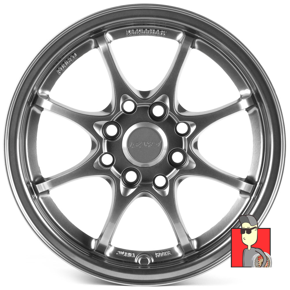Комплект дисков Rays 14x6 et35 4x100/4x114.3