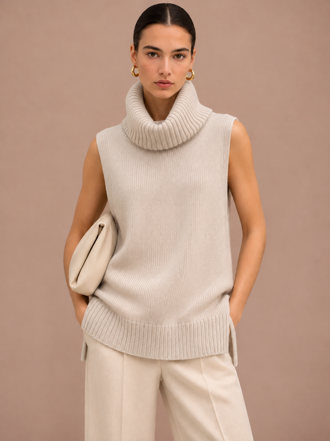Кашемировый свитер H&M premium, S
