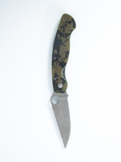 Нож туристический складной XW50 цвет black черный