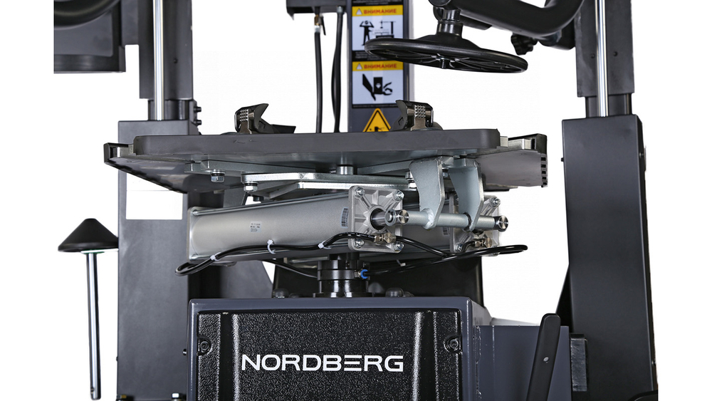 NORDBERG (4643ID (G)) Станок шиномонтажный автомат, инверторный, стол с накладками, 220 В, серый