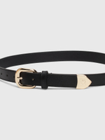 Кожаный ремень REFINED Tommy Hilfiger - черный(AW0AW16603)