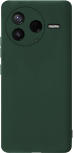 Мягкий Soft Touch чехол из силикона для XIAOMI POCO F7 PRO с бархатной подкладкой