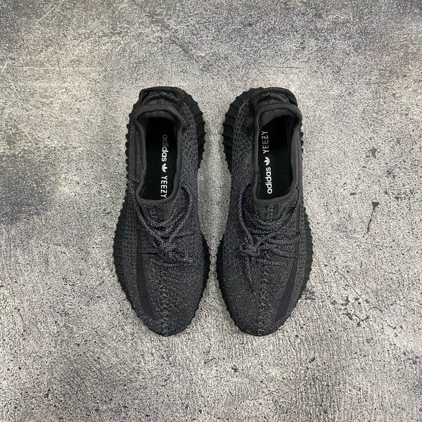 Кроссовки Adidas Yeezy 350 V2 PRM black reflective