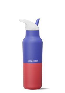 Термобутылка Klean Kanteen Rise Vac Classic Flip Sport 16oz (473 мл) Dazzling Blue Kaleidoscope