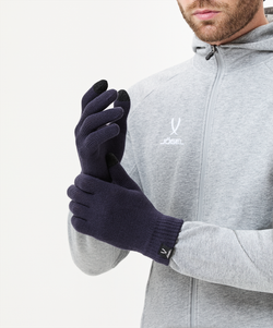 Перчатки JOGEL ESSENTIAL Team Knitted Gloves, темно-синий