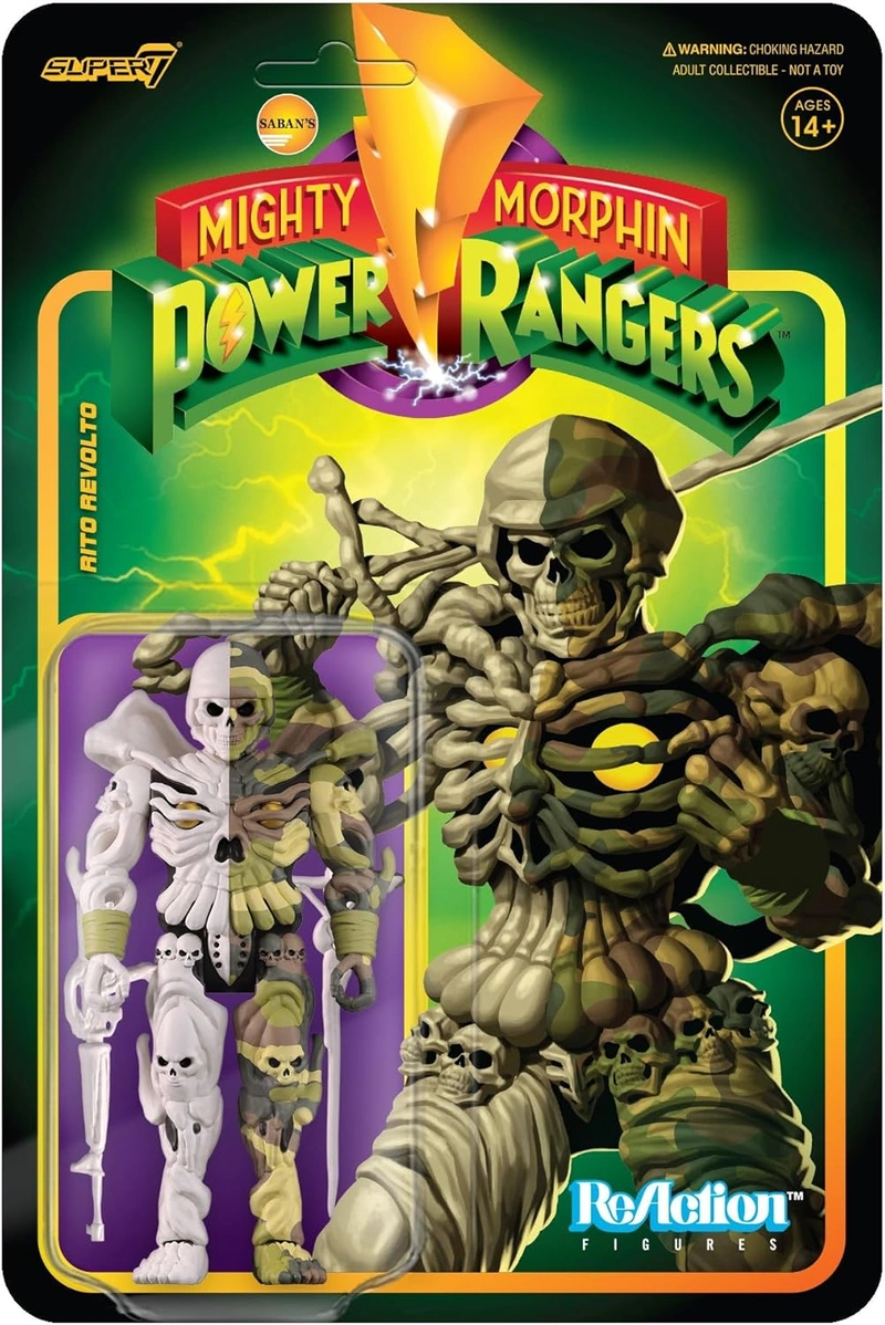 Фигурка Super7 - Mighty Morphin' Power Rangers: Rito Revolto (W3)