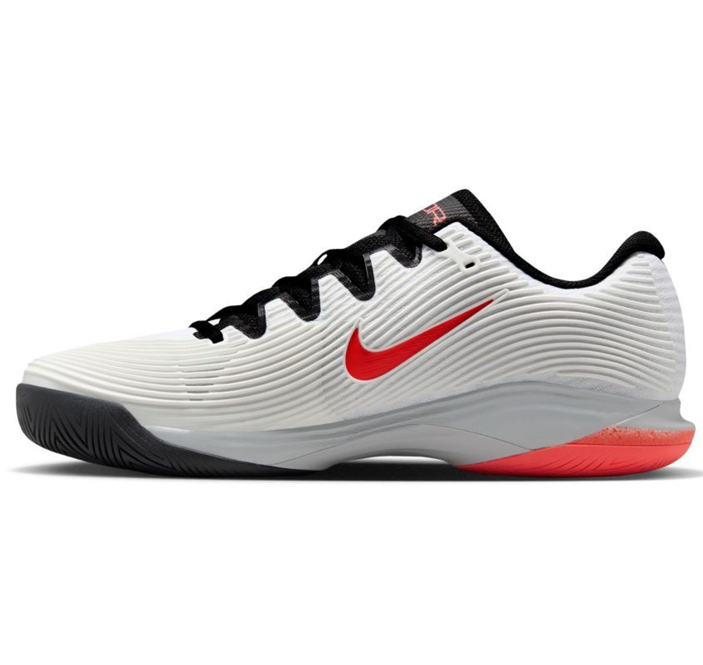 Теннисные кроссовки Nike Zoom Vapor12 HC Premium - white/hot lava/wolf grey