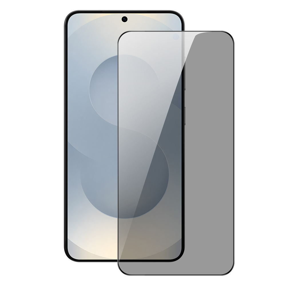Стекло "Антишпион" от Dux Ducis для смартфона Samsung Galaxy S25, серия PRIVACY-S Full Screen Glass