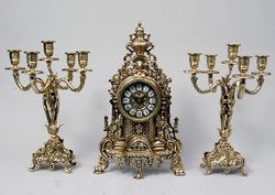 Bello De Bronze Часы Париж каминные