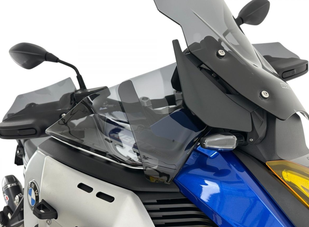 WRS Дефлекторы боковые (комплект 2шт) BMW R 1300 GS Adventure сильно затемненные BM111FS