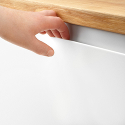 IKEA VOXTORP  (ИКЕА ВОКСТОРП)  -  Фронтальная панель ящика - матовый белый 60x10 см