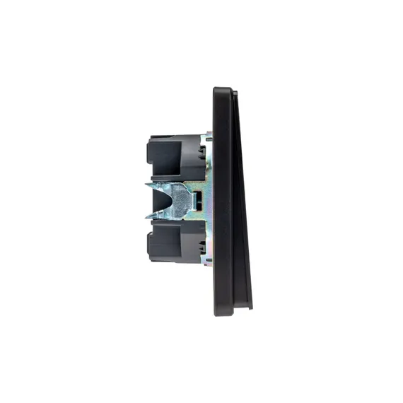 Выключатель для жалюзи KRANZ Miele Round Оникс KR-78-0711-3