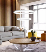 Pendant Led design lamp  Corona by SONNEMAN D80 (Grey)
