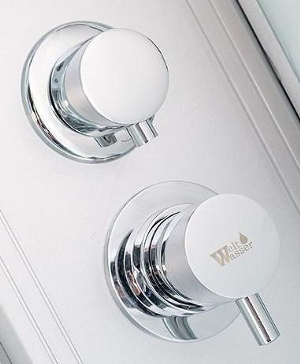 Душевая кабина WeltWasser WW500 Laine 902 90x90 10000003262 профиль Хром стекло прозрачное