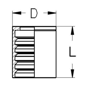 Муфта DN 25 1SN/2SN