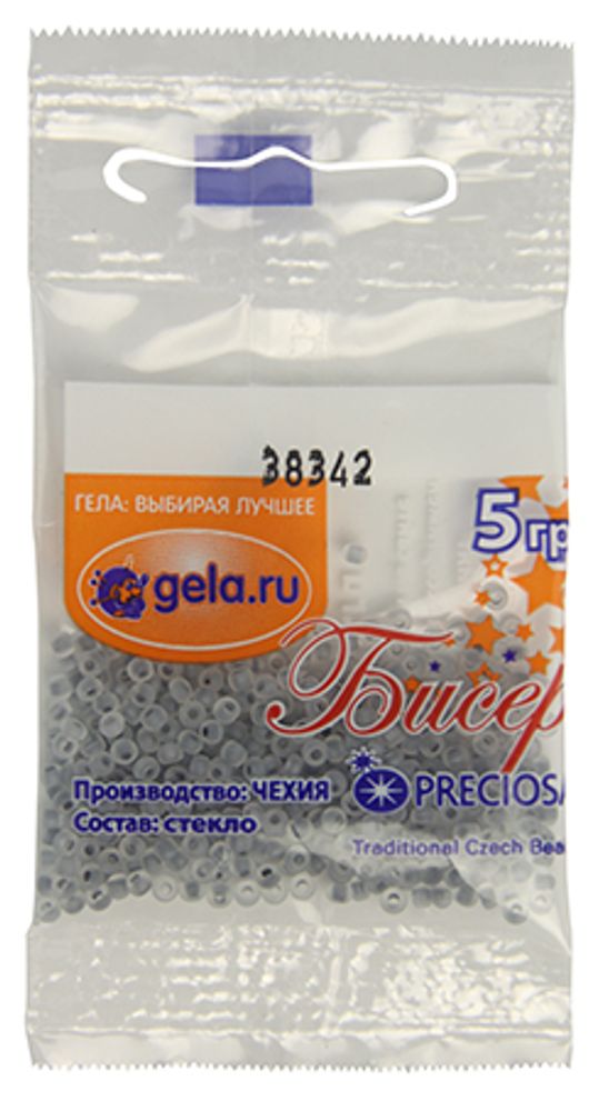 Бисер Preciosa 10/0, 50 г (10 шт по 5 г), цв.38342/1