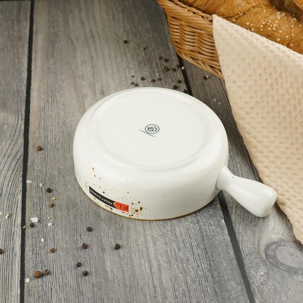 Салатник 500 мл d 15 см h5 см с ручкой Elegance Sun P.L. Proff Cuisine [4]