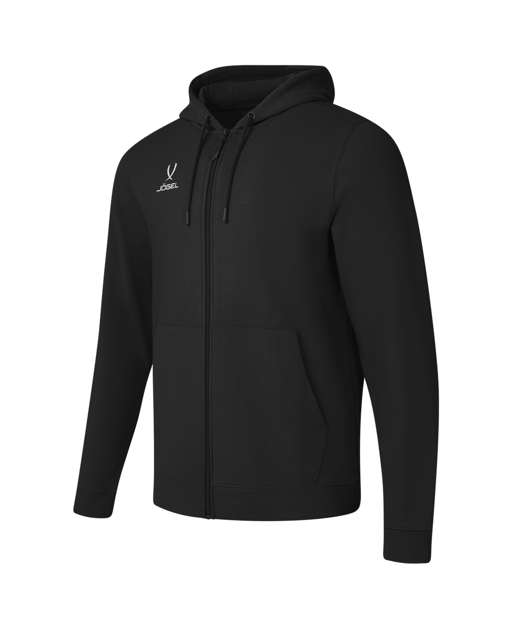 Флисовое худи на молнии ESSENTIAL Cotton Fleece FZ Hoodie, черный, детский