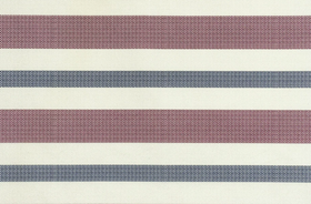 CLASSIC STRIPE 4 мебельный велюр, рисунок полоска, белый фиолетовый синий, 1,4 м