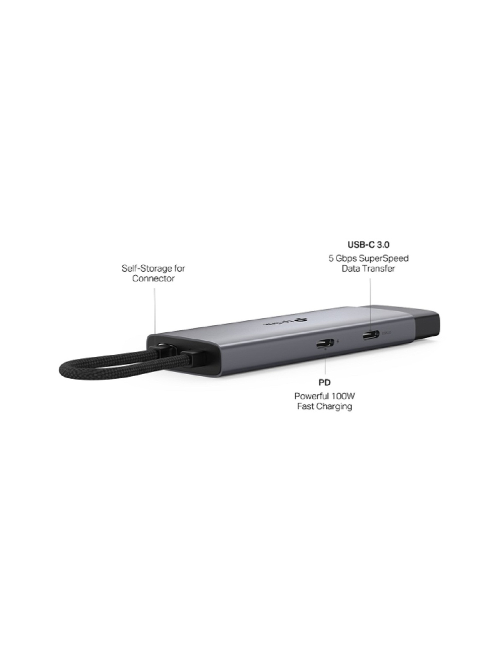 TP-Link UH5020C USB Type-C концентратор 5 в 1