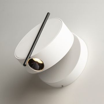 Настенный светодиодный светильник 4W 3000К MOD180WL-L4W3K белый/чёрный Nuance Maytoni