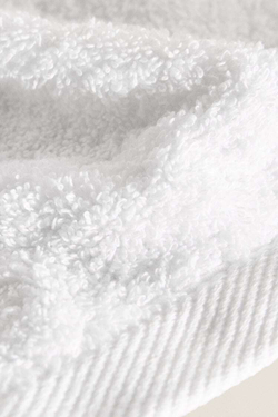 ZARA HOME ХЛОПКОВОЕ ПОЛОТЕНЦЕ, БЕЛЫЙ