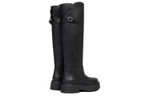 CELINE Cow Leather Knee high Boots Women"s Black