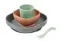 Набор посуды Beaba Coffrey Repas Silicone Mineral