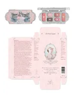 Палетка теней Flower Knows Swan Ballet 6-Color Makeup Palette – 03 Pink Swan
