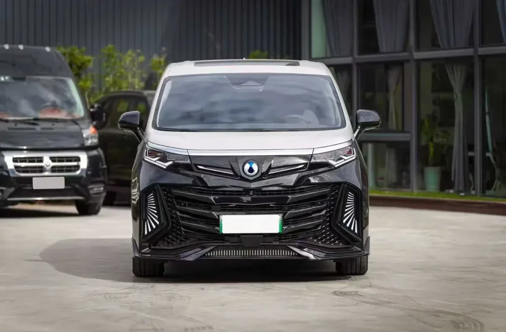 Обвес для BYD Denza D9 2022-2023 Денза Бампер Решетка радиатора