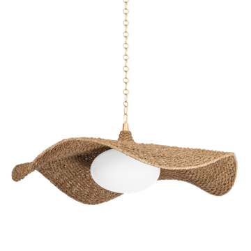 Corbett Levene Chandelier, 149 cm, Vintage Gold Leaf